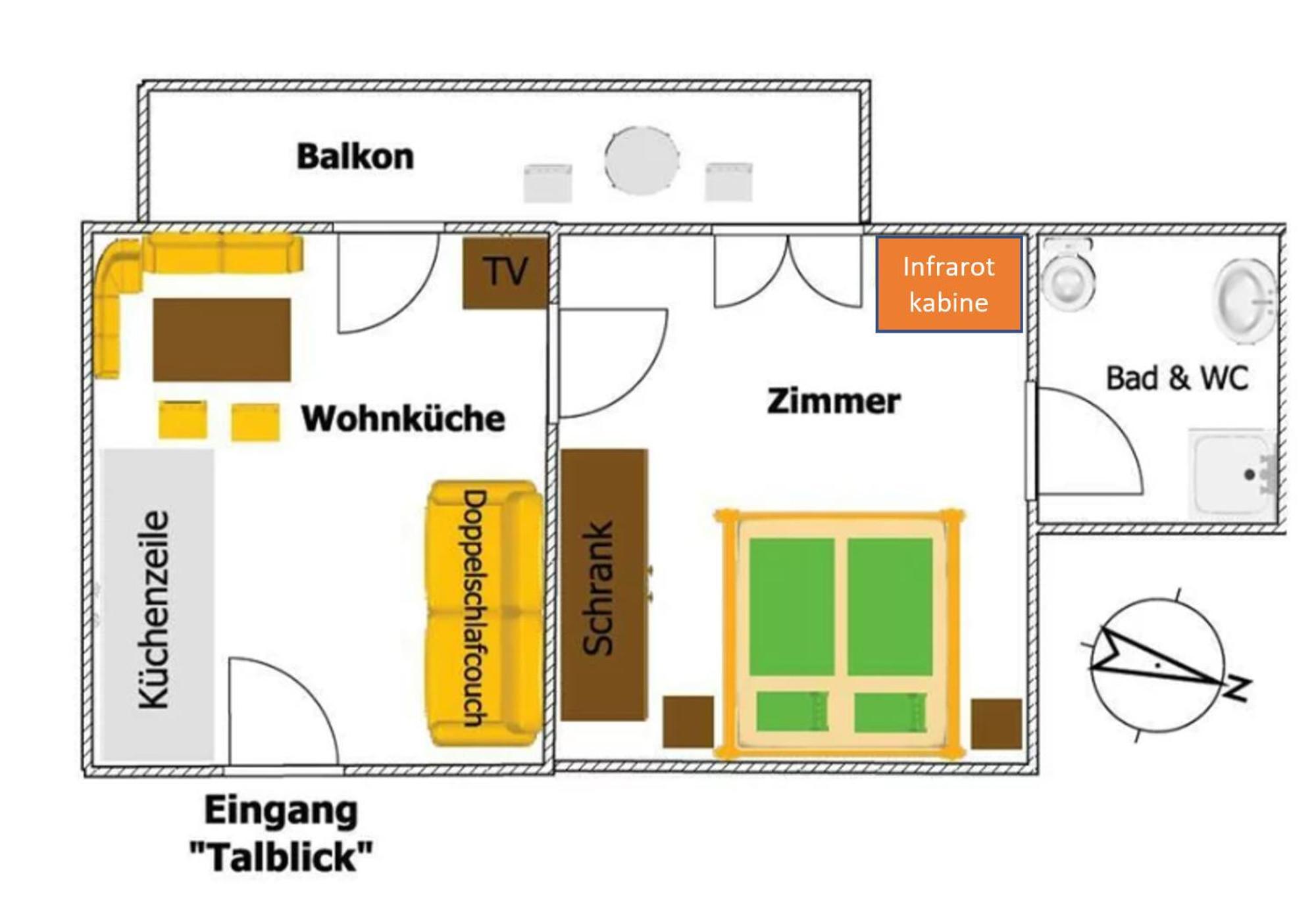 Bauernhof Pension Juri Obergosel Номер фото